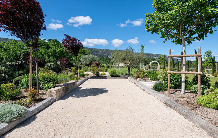 Création de terrain de boules dans le Vaucluse